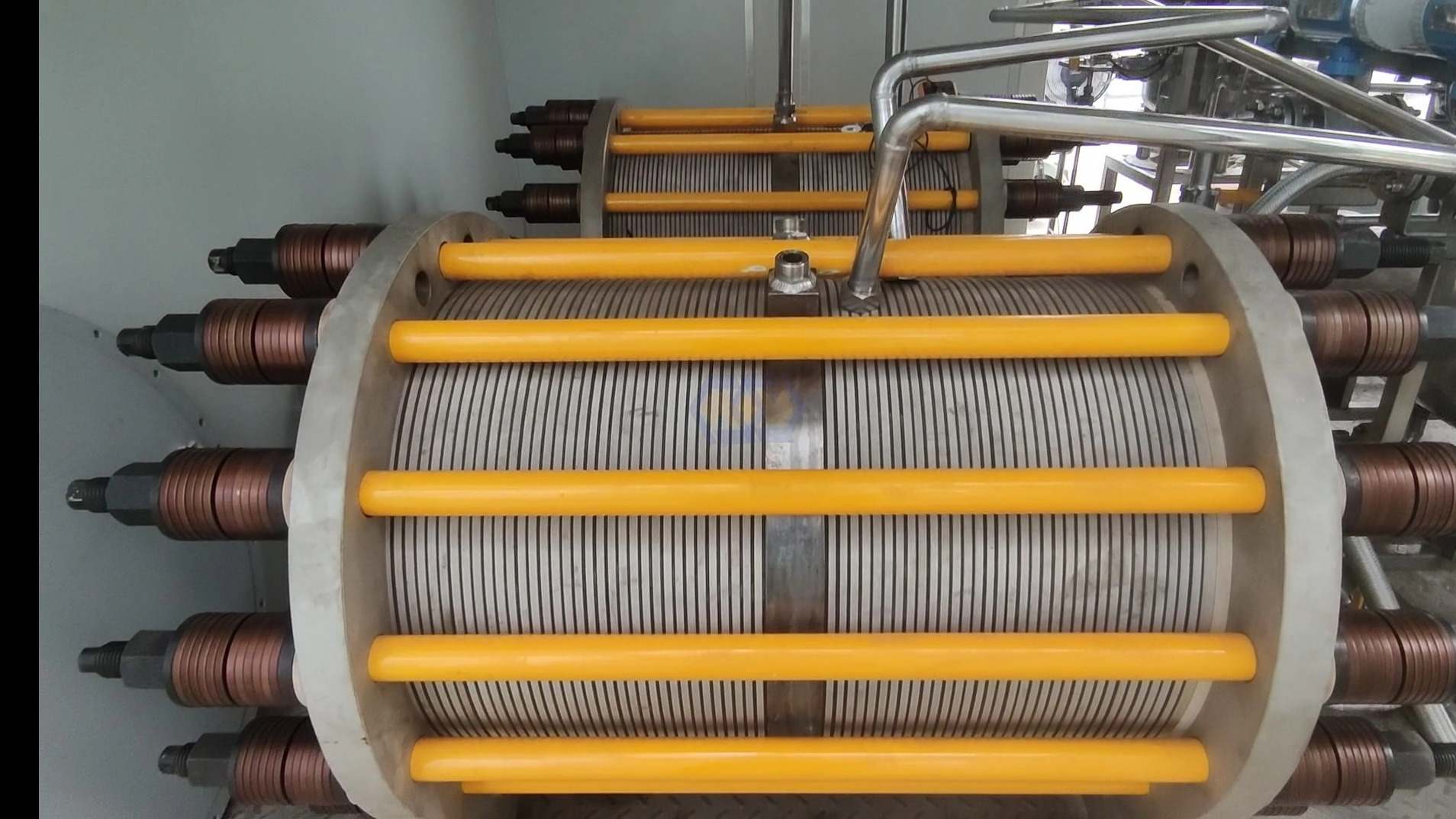 10Nm3 50kW Hydrogen Generator ALK Alkaline AWE pressurized electrolyzer stack 99.9% 