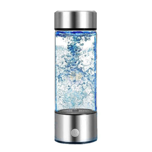 Factory Price Hydrogen Water Bottle Glass 400ml Portable H2 Rich Water Bottle Hydrogen Water Machine